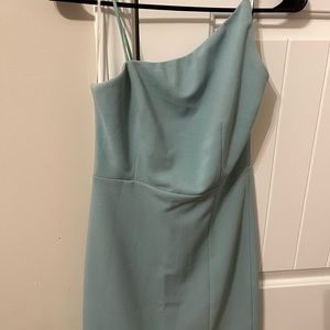 Hello molly size medium body con slant neck dress